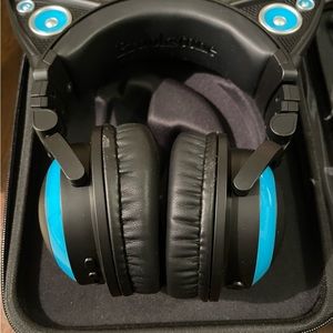Brookstone Cat Ear Bluetooth headphones